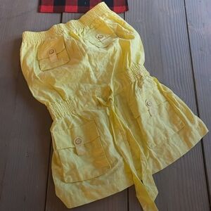 Naranka Large 100%Cotton Pastel Yellow Romper Shorts